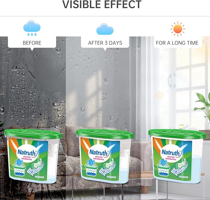 NATRUTH Moisture Absorber boxes, Jasmine 800ml*12.5OZ Closet Dehumidifier - Image 6