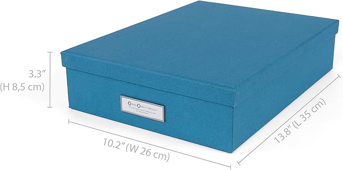 Bigso Oskar Fiberboard Label Frame Document Letter Box - Image 3