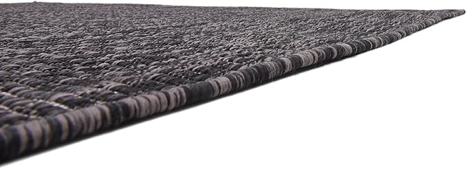 Unique Loom Collection Casual Transitional Solid Heathered Indoor/Outdoor - Image 9