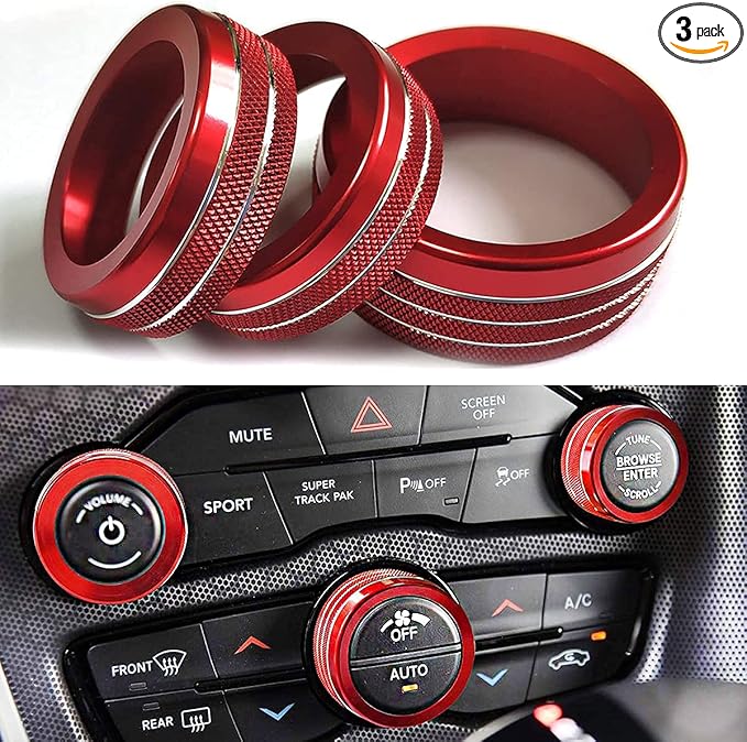 Auprite Climate Control Knob Covers by Auprite