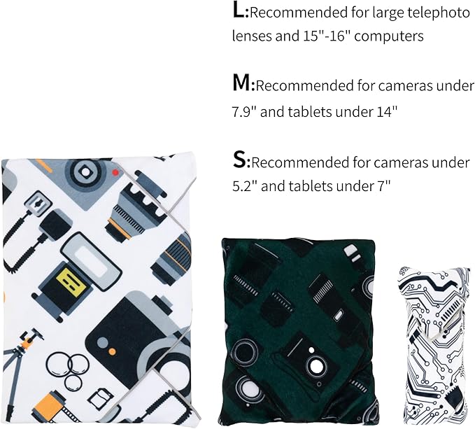 3pcs Pack Camera wrap, Protective Wrap, Magic Self-Adhesive Cloth, Anti-scratch - Image 3