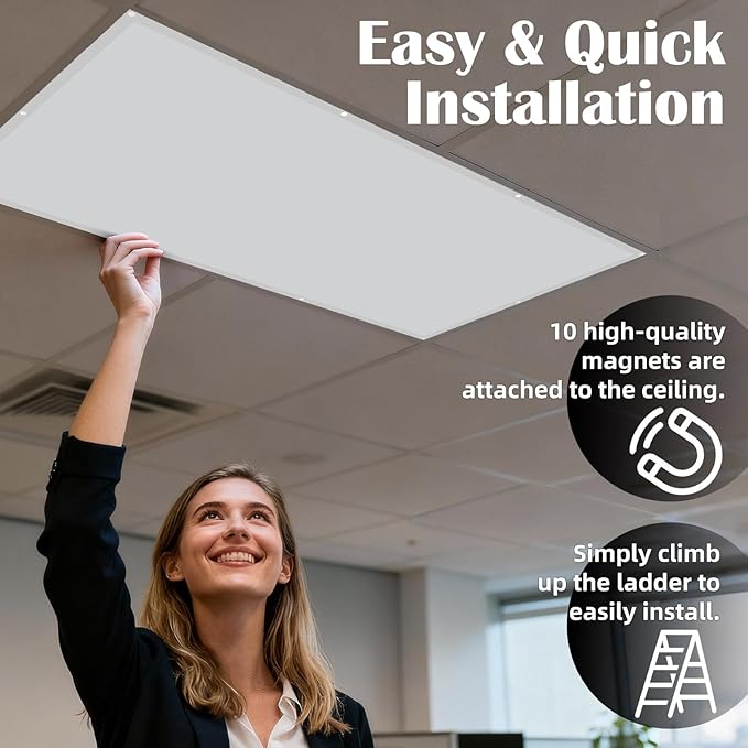 ANGSYLTH 8 Pcs Fluorescent Light Covers - Image 3