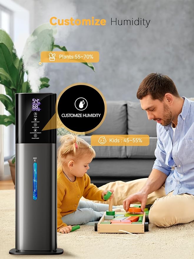Humidifiers for Bedroom, 8L Quiet Humidifiers for Large Room - Image 5