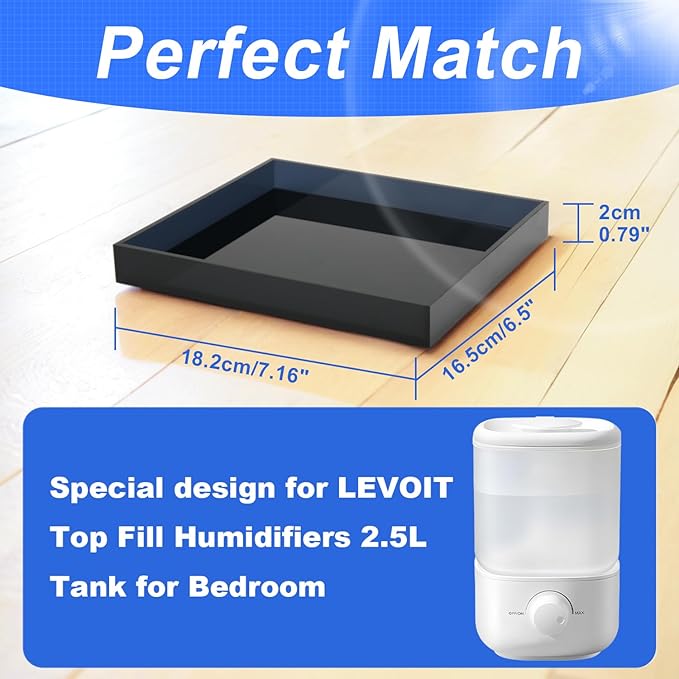 Homakover Acrylic Humidifier Tray - Image 2