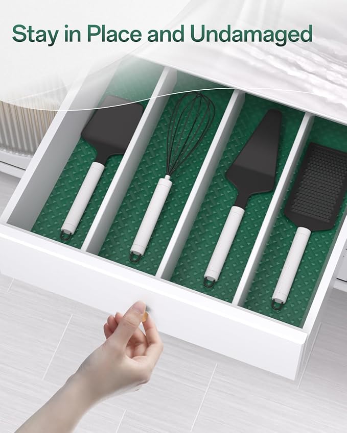 Shelf and Drawer Liner for Kitchen Cabinet, Non-Adhesive 12in x 240in - Image 8
