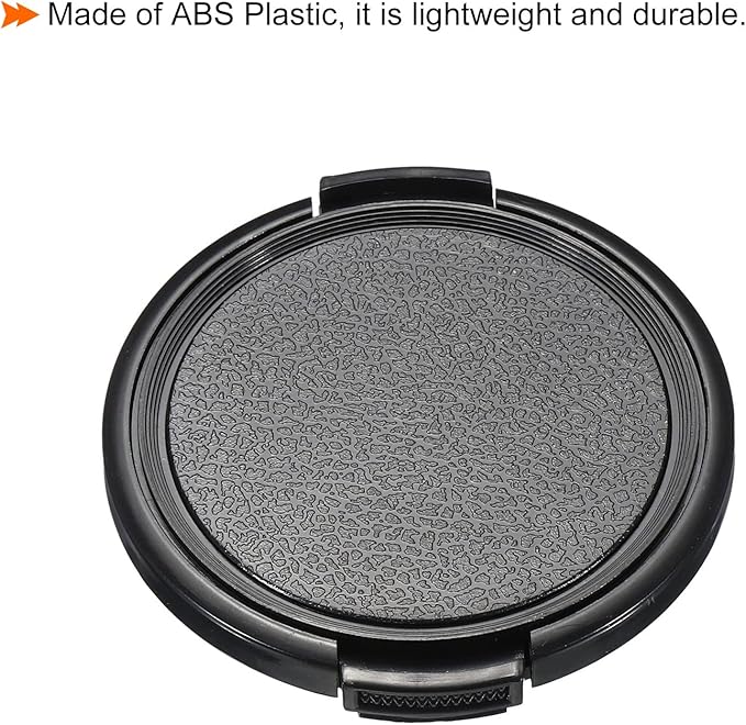 PATIKIL Camera Lens Cap, 2 Pack Sides Pinch Front Lens Cover - Image 5