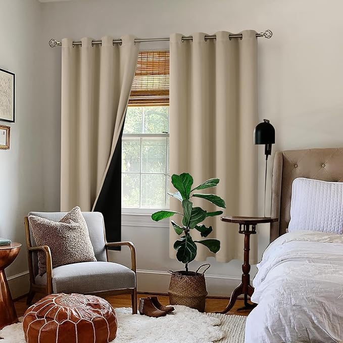 BGment Thermal Insulated 100% Blackout Curtains - Image 2