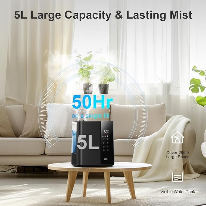 JRD Warm & Cool Mist Humidifiers - Image 3
