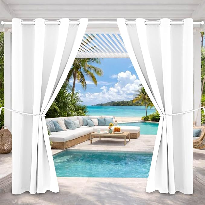 Water Proof Outside Curtains by DivaenCamino