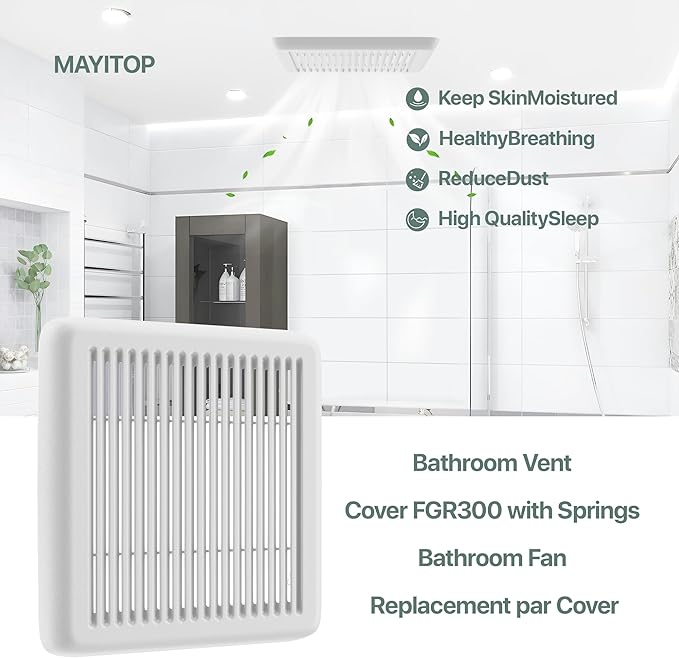 FGR300 Bathroom Vent Grille Cover - Image 5