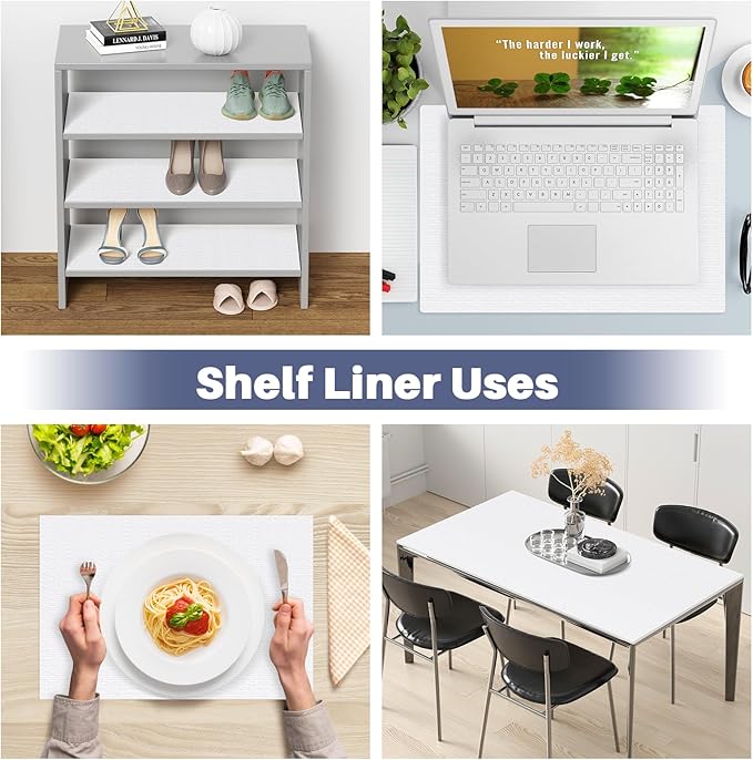Drawer Liner, Shelf Liners for Kitchen Cabinet Waterproof & Oil-Proof Cupboard - Image 2