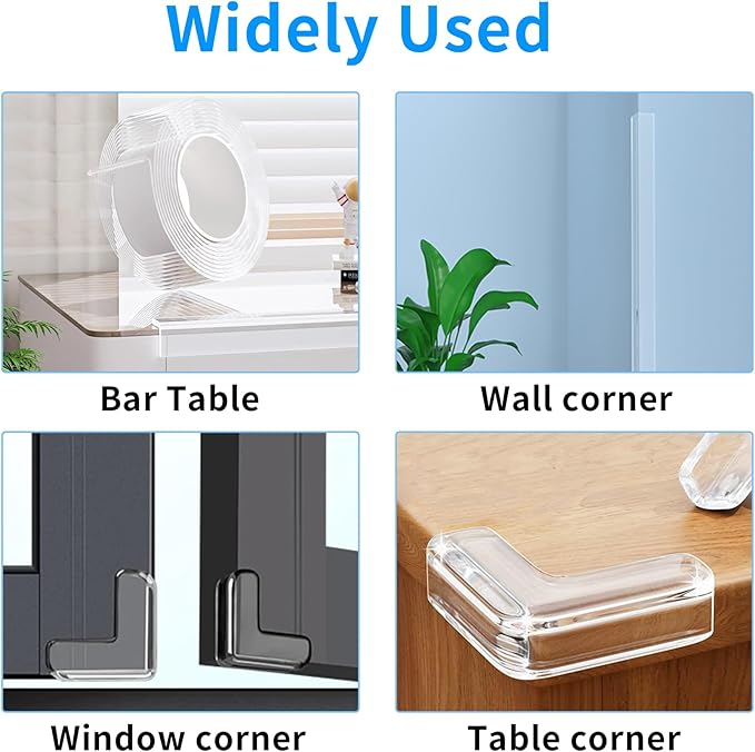 1.18 in x 16.4 FT, Self Adhesive Protective Bumper Guards - Image 6