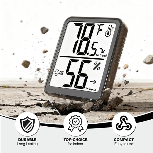 2-Pack Room Thermometer Indoor Hygrometer - Image 6