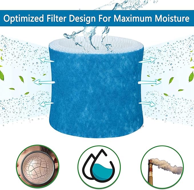 Humidifier Filter Replacement Wicking Filters Compatible - Image 5
