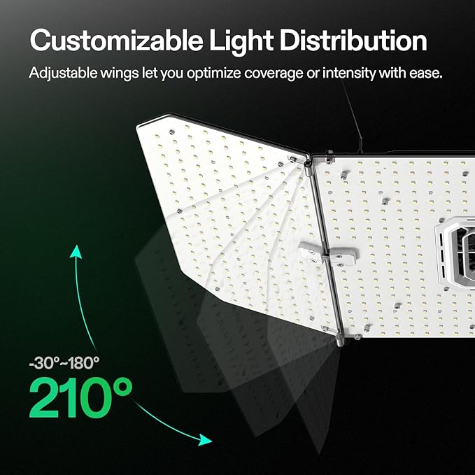 VIVOSUN AeroLight Wing AW200SE, LED Grow Light 200W - Image 5
