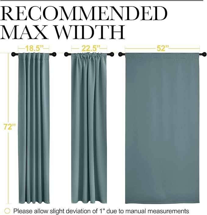 NICETOWN Window Treatment Blackout Window Blinds - Image 7