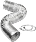 YIJUHOU 4 Inch 16FT Dryer Vent Hose, Flexible Aluminum air ducting by YIJUHOU