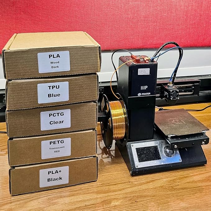3D Printer Filament Storage Kit 10 Pack. Includes: 10 Boxes, 10 Resealable 4.5 - Image 9