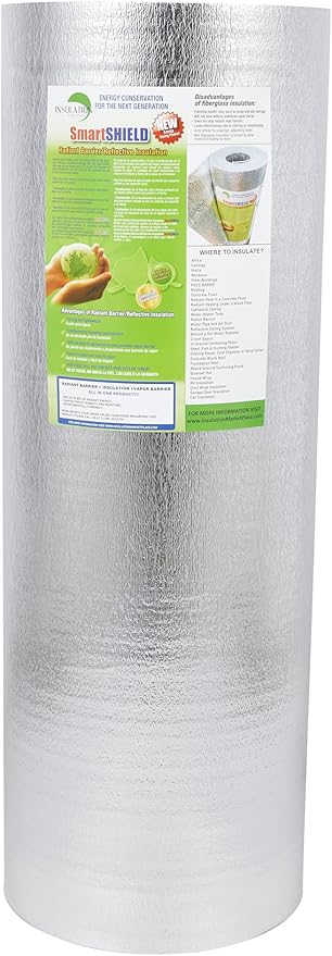 SmartSHIELD -1.5mm 48" x200ft Reflective Insulation roll 800 Sq. Ft., Foam Core - Image 2