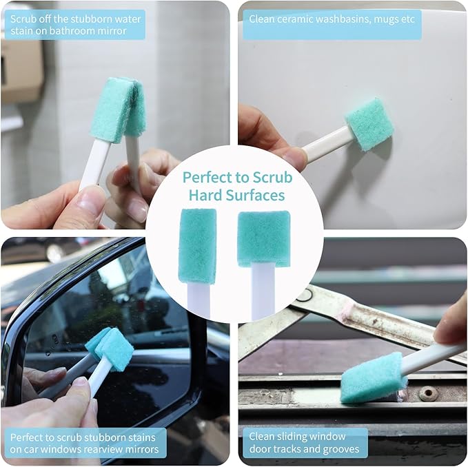 Small Cleaning Brush Set for Household, Car Vent Detailing Cleaning Stick - Image 4
