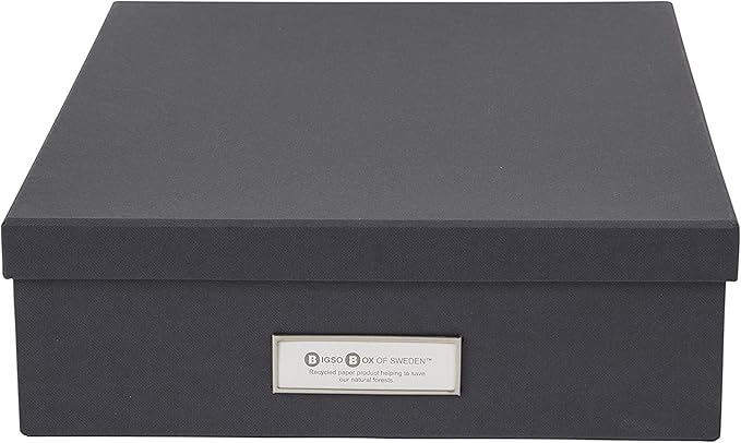 Bigso Oskar Fiberboard Label Frame Document Letter Box - Image 4
