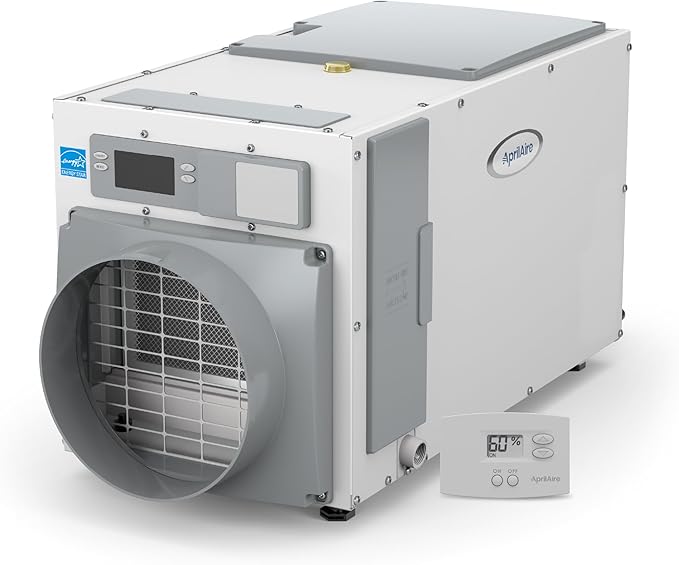 AprilAire E080 Pro 80-Pint Whole-House Dehumidifier + Model 76 Wall Mount by AprilAire