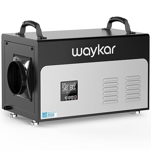 Waykar 130 Pints Energy Star Most Efficient Commercial Dehumidifier by Waykar