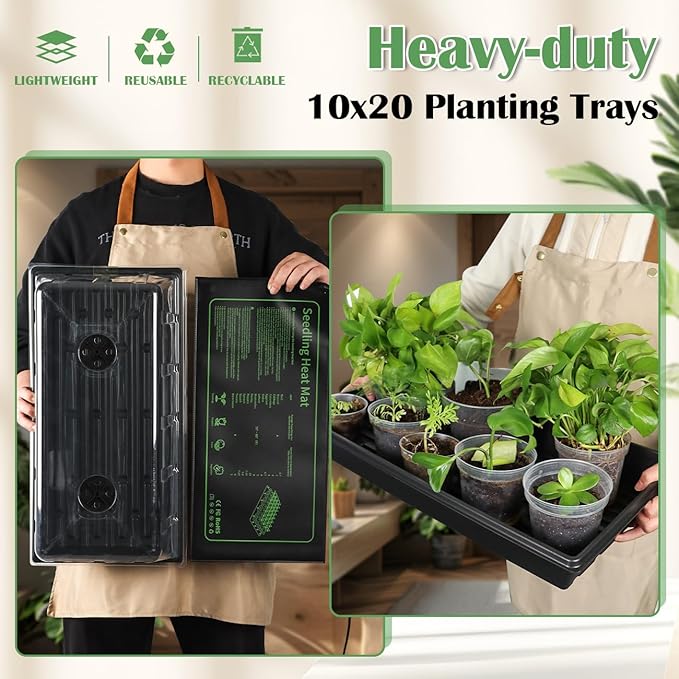 4-Pack 1020 Seed Starter Trays - Image 7