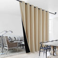 NICETOWN Noise Reducing Room Divider Curtains, Thermal Insulated 100% Blackout by NICETOWN