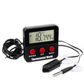 Digital Reptile Thermometer and Humidity Gauge Remote Probes – Terrarium by ThermometerWorld
