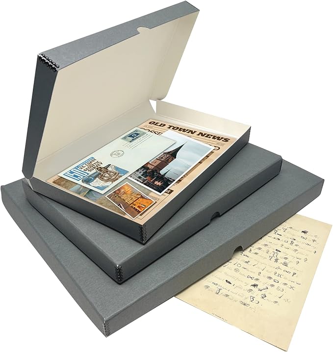 Lineco Folio Storage Box, Clamshell Design - Image 6