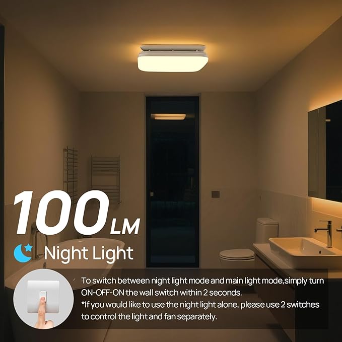 Consciot Bathroom Exhaust Fan - Image 6
