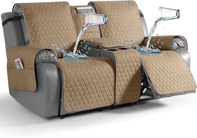 TAOCOCO 100% Waterproof Loveseat Recliner Couch Sofa Covers by TAOCOCO