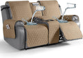 TAOCOCO 100% Waterproof Loveseat Recliner Couch Sofa Covers by TAOCOCO