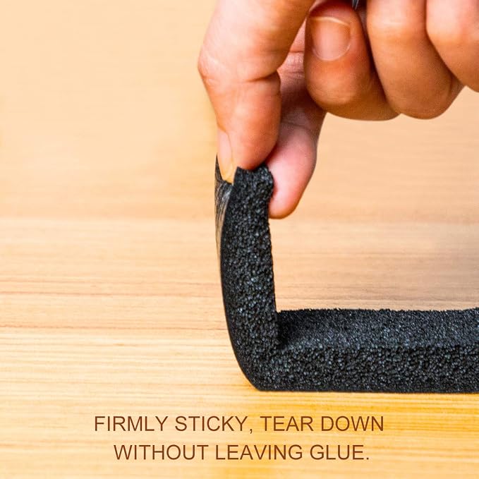 TORRAMI Low Density Foam Weather Stripping 1/2 inch W X 1/4 inch T - Image 6