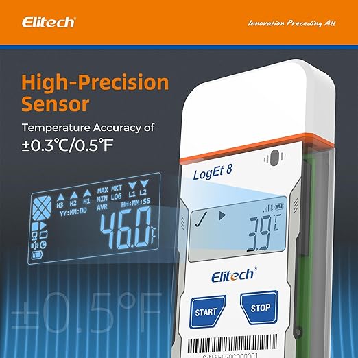 Elitech USB Temperature Data Logger Reusable Temperature Recorder Digital - Image 3