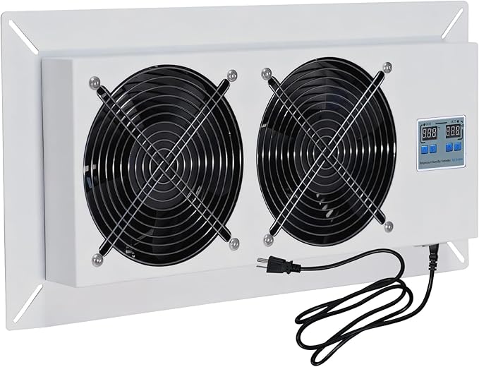 720 CFM Crawlspace Vent Fan, by Pewoaoa