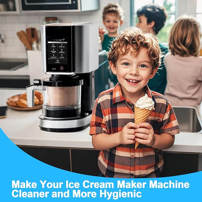 XANGNIER Ice Cream Maker Machine Cleaning Brush Kits - Image 7