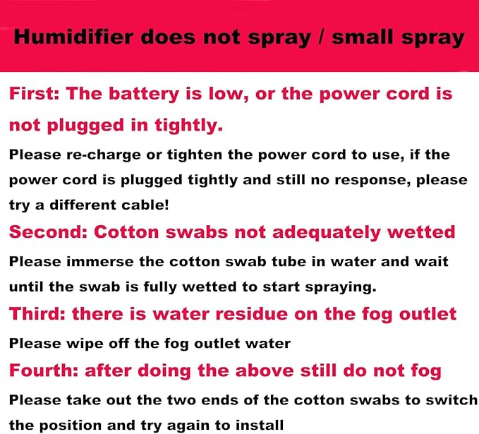 Dual-spray 400ml Mini Humidifier - Image 3