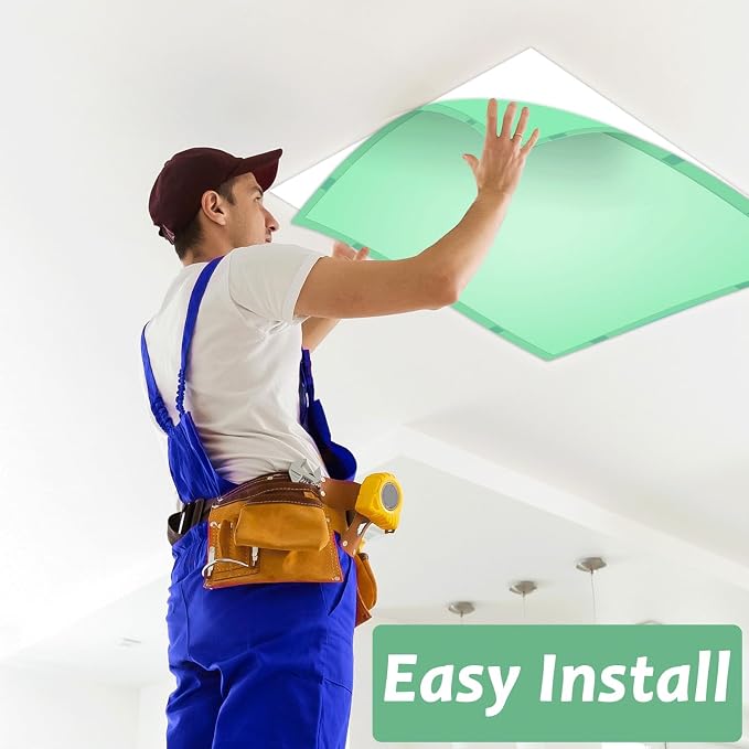 Wiooffen 4 Pcs Fluorescent Light Covers - Image 5