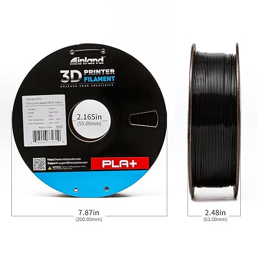 INLAND Micro Center PLA+ 3D Printing Filament 1.75mm - Image 5