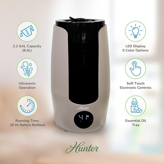 HHU400 Hunter Aspire Series Ultrasonic Humidifier - Image 4