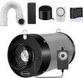 MELONFARM Air Filtration Kit 4", Built-in 14cm Fan Low Nois Carbon Filter by MELONFARM