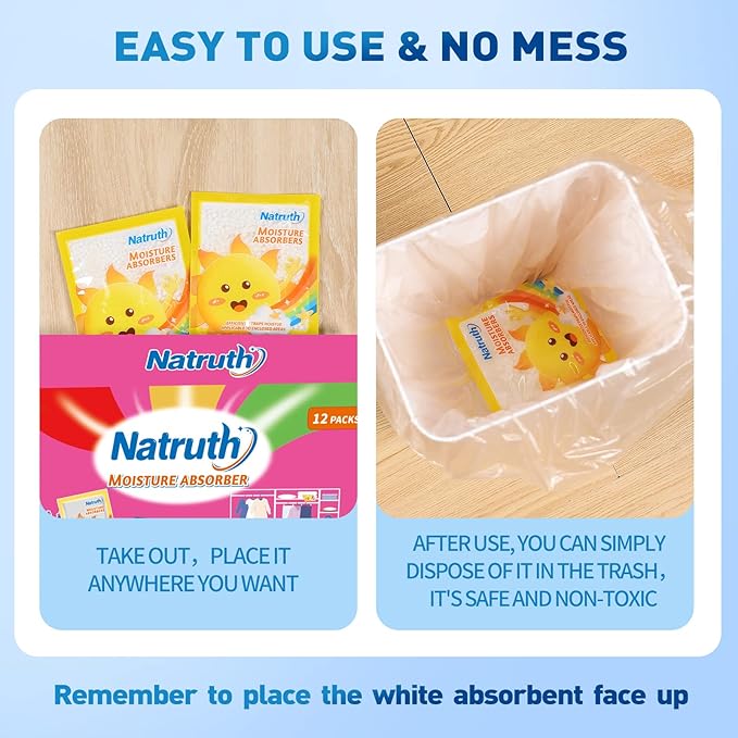 NATRUTH 12-PACK Moisture Absorber Bags - Image 6