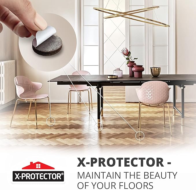 Felt Furniture Pads X-PROTECTOR 8 PCS - Image 6