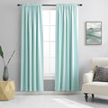 DONREN 2 Panels Blackout Curtain Panels by DONREN