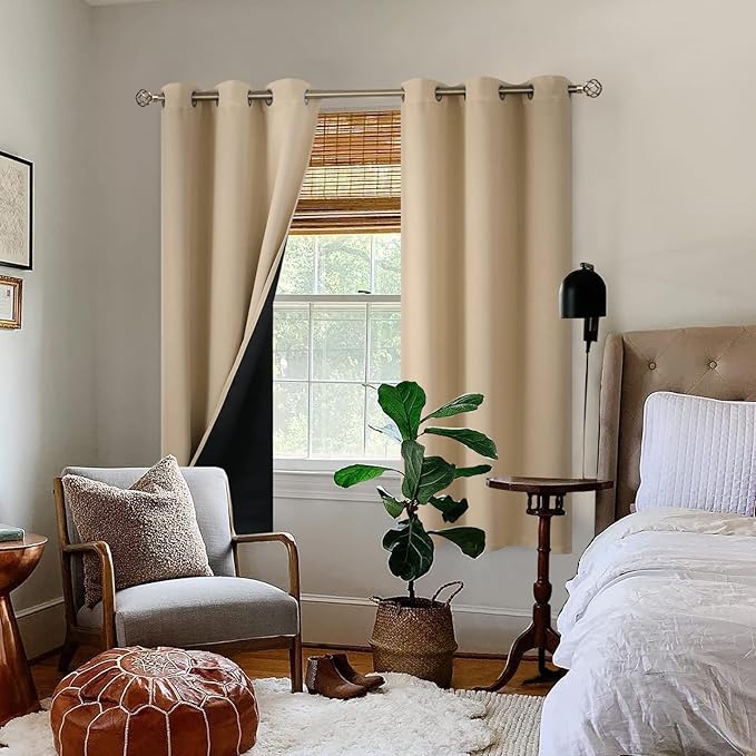 BGment Thermal Insulated 100% Blackout Curtains - Image 2