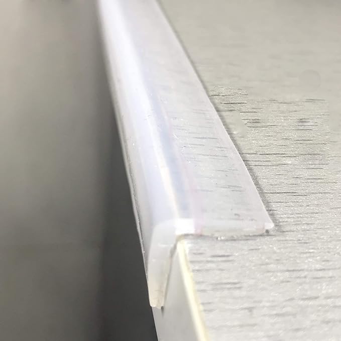 Angloria Edge Protector 100% Silicone, Baby Proofing Clear Table Corners Guards by Angloria