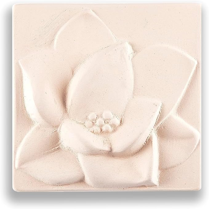 Healing Ceramic Stone Diffuser-Magnolia-Korean flower Series by CRECEN-HealingSpacesforYou