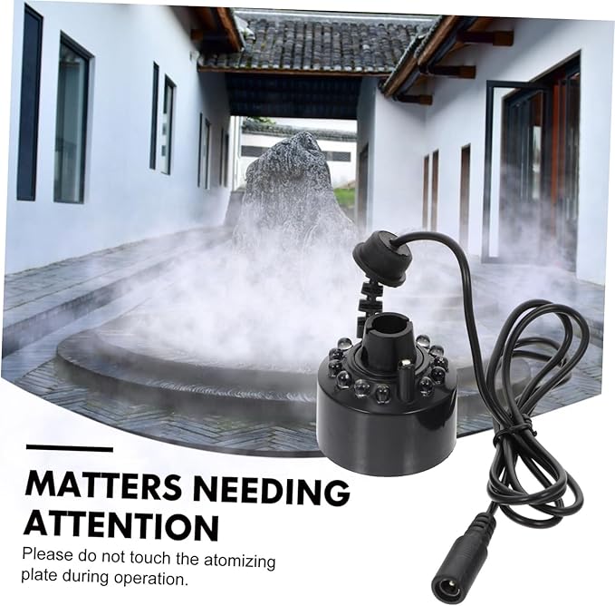 Fog Maker with Light Mist Effect Ultrasonic Atomizing Head - Image 2